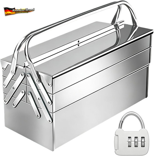 Edelstahl werkzeugkasten - edelstahl,