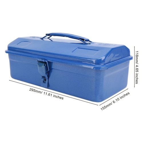 Blauer werkzeugkasten aus - werkzeugkasten,